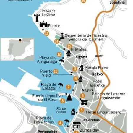 Apartamento Portugalete Апартаменты